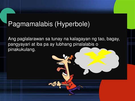Pagmamalabis, Pagpapalit.
